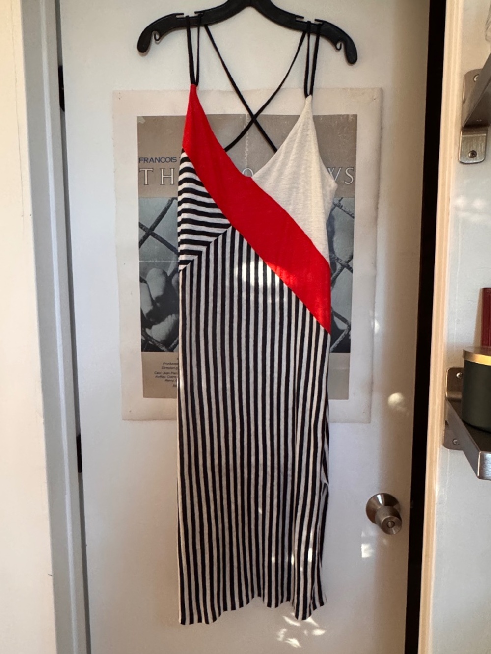 Splendid x Margherita Missoni Colorblock Striped Linen Midi Dress